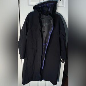 Women’s Nike Sportswear Tech Pack Small Black Long Hooded Jacket CZ8932-010